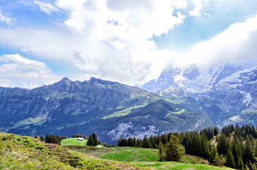 Switzerland Alps Landscape