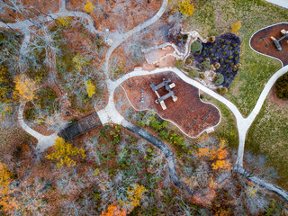 Playground in Fall