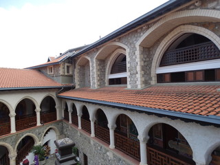 Orthodox monastery in Cyprus in the summer of 2017