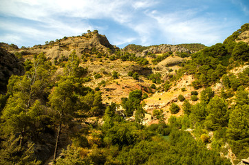 Fototapeta premium Roks in Caminito del Rey