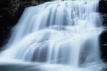Fototapeta na wymiar Waterfall of the Dragon Valley - 竜喰谷の大滝