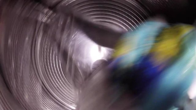 wahing machine operation from inside
