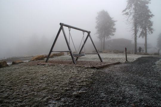 Fototapeta Ein Spielplatz auf dem Wurmberg