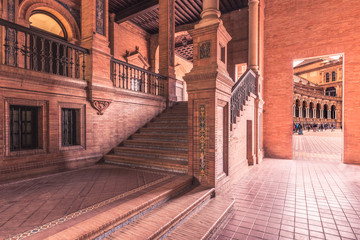 Plaza de España de Sevilla.