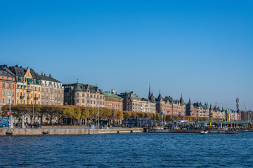 Fototapeta premium Sweden, Stockholm, city beautiful view