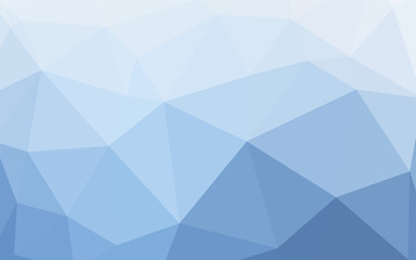 Light Blue, Yellow vector abstract mosaic backdrop.