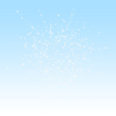 Beautiful snowfall Christmas background. Subtle fl