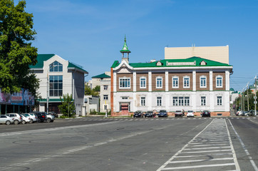 Traces of old Barnaul. The City Of Barnaul. Altai territory.