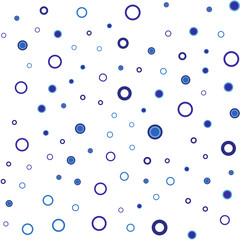 Dark Pink, Blue vector seamless texture with disks.