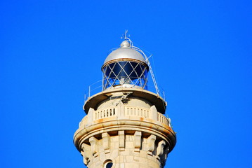 Fototapeta na wymiar End of the lighthouse of Cabo de Palos. Murcia