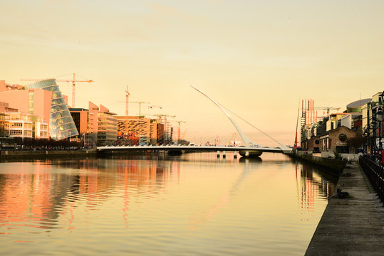 Sunset in Dublin