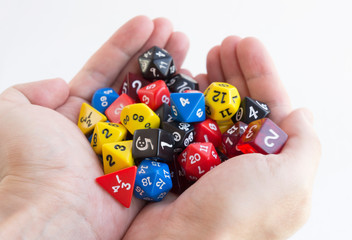 Dices for rpg, board or tabletop games.