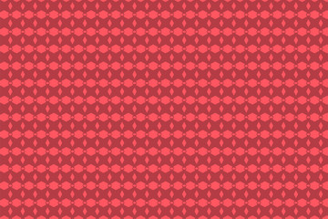 Geometric pattern background. Red Background