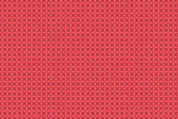 Geometric pattern background. Red Background