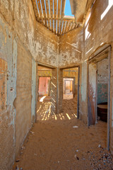 Fototapeta na wymiar Kolmanskop ghost town