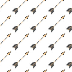 Arrows pattern. Vector illustration