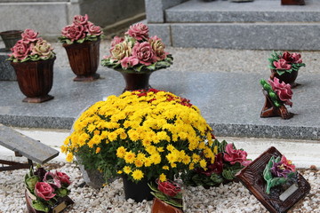 Fototapeta na wymiar cimetière repose en paix