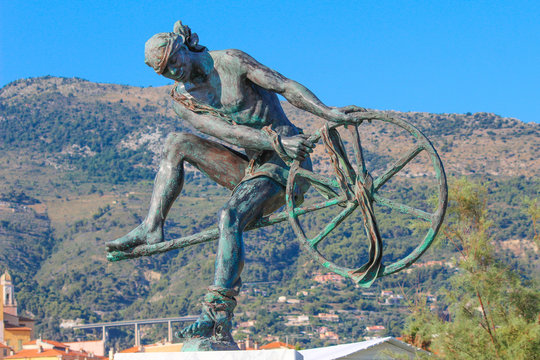 Statue Ulysse de Menton Côte d’Azur France  