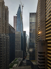 Fototapeta na wymiar Aerial View - Midtown Manhattan