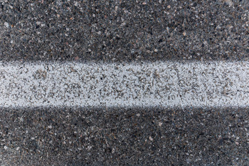 Texture of new asphalt
