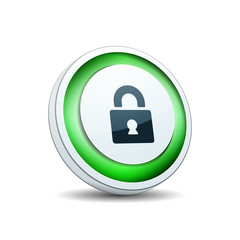 Lock Safety Sign illustration