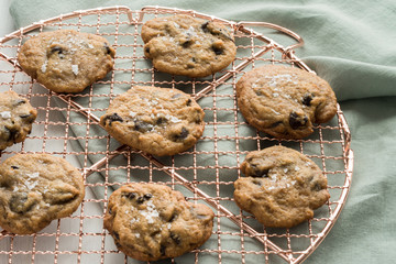 Chocolate Chip Sea Salt Cookies