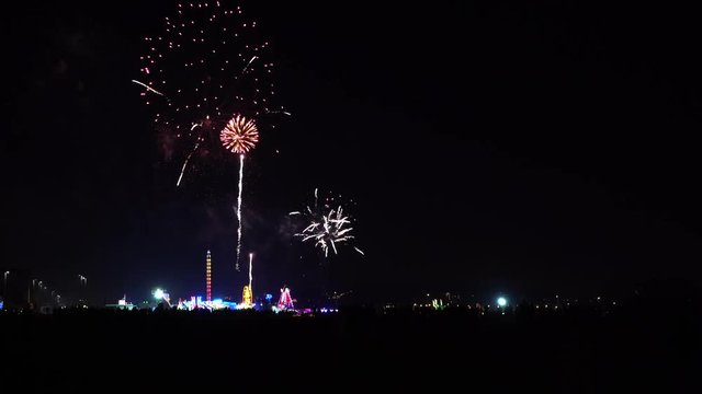 Bonfire Night Fireworks boomerang 2018