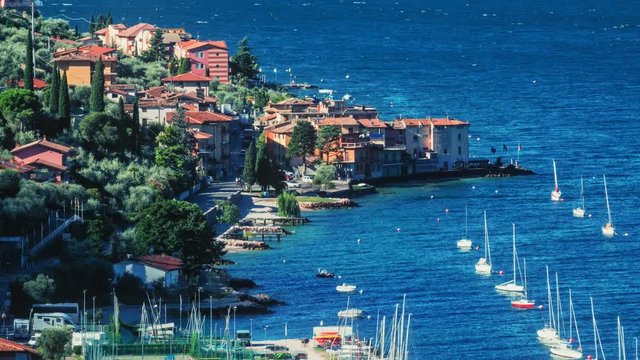 Beautiful Lake Como timelaplse, Italy