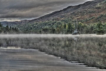 Fototapeta na wymiar Loch Oich
