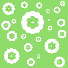 seamless pattern with flowers