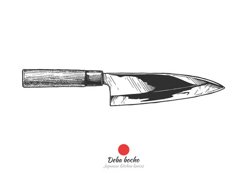 illustration of Deba bocho