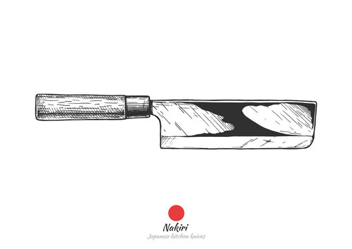 Japanese kitchen knife