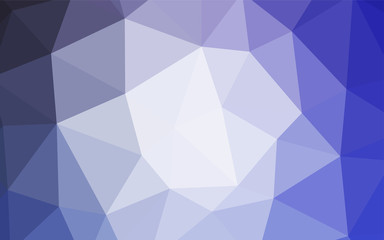 Obraz premium Dark Pink, Blue vector shining triangular cover.