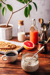Ready to eat muesli breakfast