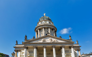 German Church on Gendarmenmarkt in Berlin, Germany.