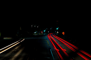 traffic at night