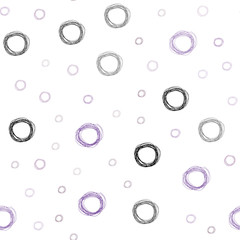 Light Pink, Green vector seamless backdrop with dots.