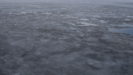 Frozen water abstract texture background