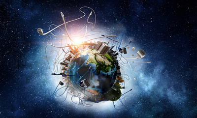 Internet connection and telecommunications