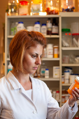 Young pharmacist woman 