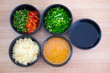  Set of Sauce for Shabu shabu style © Dontree