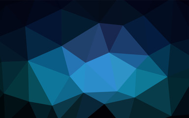 Obraz premium Dark Multicolor vector abstract mosaic background.
