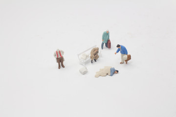 a mini of figure of social problem