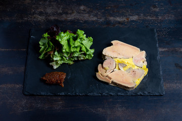 Foie gras de canard - obrazy, fototapety, plakaty