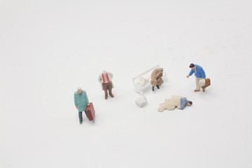 a mini of figure of social problem