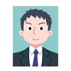 証明写真　男性