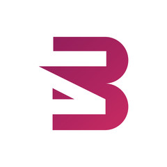 Letter BZ logo 