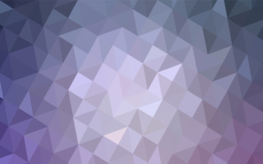 Obraz premium Light Purple vector polygonal template.