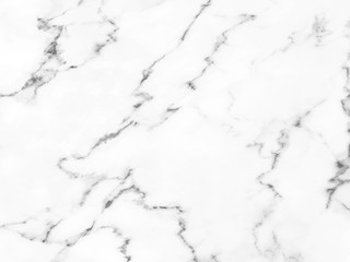 White marble texture with natural pattern for background.