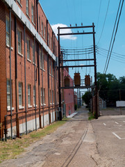 Naklejka premium Street Alley